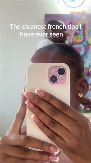 Stunning Pink French Tip Nail Tutorial