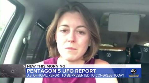 UFO intelligence report expected to be sent to Congress