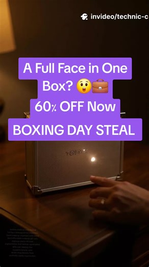 The ultimate makeup hack! 💼 Technic Aluminium Beauty Case includes eyeshadows, lipsticks, blush & tools. Reusable case travel ready. ✨ 👇 ​#techniccosmetics ​#makeupkit ​#travelmakeup ​#beginneramakeup ​#grwm