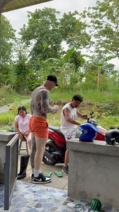 Uncle teaching me the basics 😝 | Justin Leo