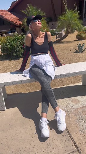 Morning Sunbathing with Coleen: Embracing Life Over 70