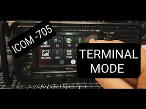 ICOM -705 Terminal Mode Set Up - Hubnet UK (no antenna needed )