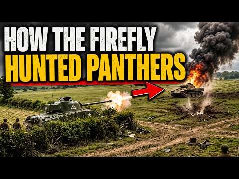 How British Sherman Fireflies Started Turning Panther Tanks Into Burning Traps