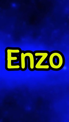 👦Enzo - Significados e origens
