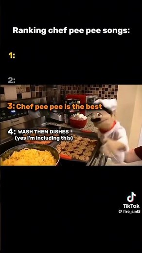 Chef pee pee songs