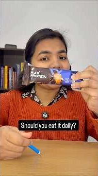 Max Protein Protein Bar | Honest Label Breakdown #maxprotein #fssai #labelliteracy