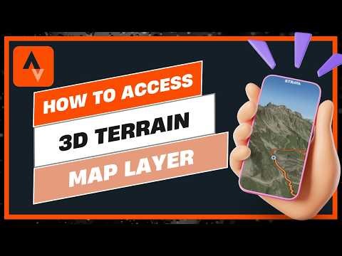 How to Access the 3D Terrain Map Layer (Subscriber Feature)
