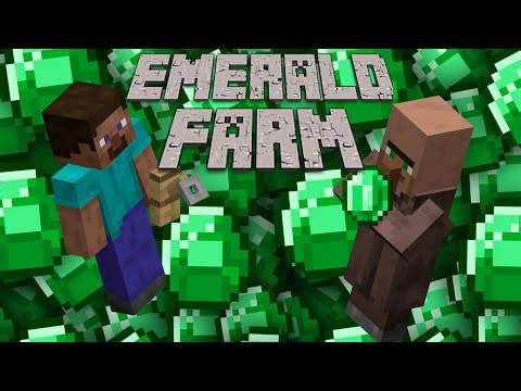 Minecraft how to make emerald farm