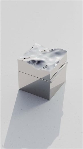 Silver Wave Box Animation