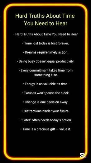 10 Life-Changing Reminders About the Value of Time