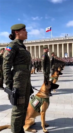 Unbreakable Bond: Soldiers and their Military Working Dogs 🐾#germanshepherd#k9training #militarydog