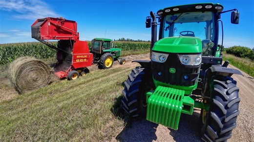 25K views · 859 reactions | Putting up Ditch Hay | Sonne Farms | Facebook