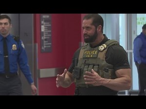 TEAM COVERAGE: ICE agents assisting TSA operations at Cleveland Hopkins International Airport