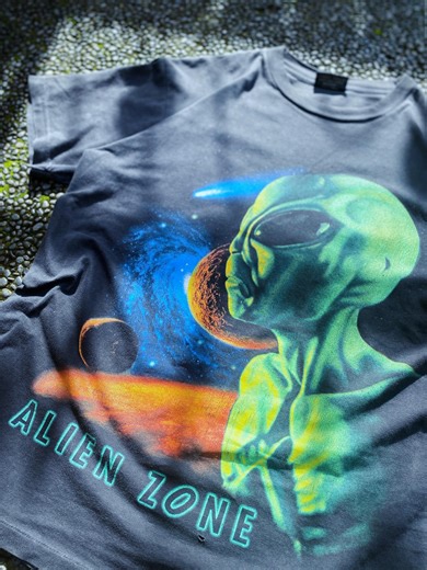 Vintage Anime Game Movie Thrift | Vintage 1996 AlienWorkshop Tshirt 1996 vibes. Back when skateboarding felt underground and a little conspiratorial 👽 Alien Workshop... | Instagram