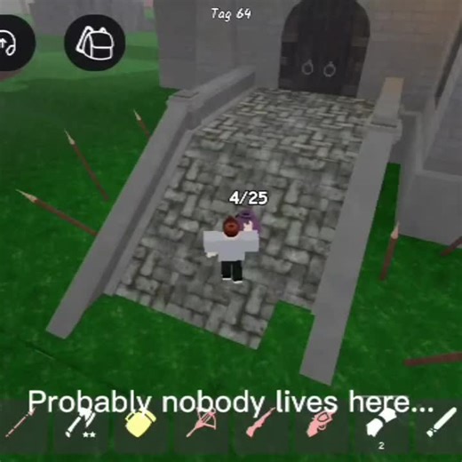 Explore the Spooky Castle at Night in Roblox