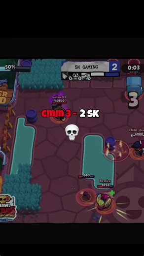 Sk losing against rookies!? #brawlstarstiktok #fyp #viral #foryou