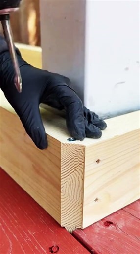 From Cracked to Perfect: Concrete Column Repair✨#concreterepair#homerepair #renovation #gardenhacks