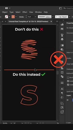 How to Make a Scribble Effect in Adobe Illustrator | #illustratortips #designshorts #beginnervspro