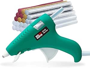 NEU MASTER Upgraded High Temp Mini Glue Gun Kit with 24pcs Mini Glue Sticks, Anti-drip Melting Hot Melt Glue Gun for DIY & Crafts and Festival Decorations