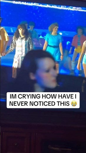 The thud was so loud 😭 #strangerthings #strangerthings5 #funny #bloopers #newseason