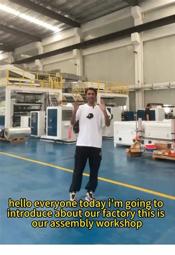 More than 35,000 square meters of coating machine factory, what does the assembly workshop look like#ppf #tpu #bopp #pet #coating