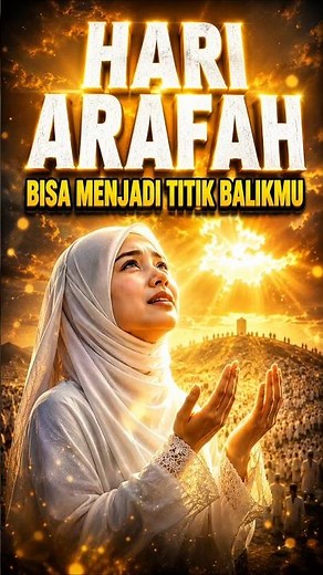 DAY OF ARAFAH 2026 🌤️ The Most Efficacious Duas That Can Change Your Life