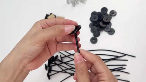 3 Sets Radiator Fan Zip Ties Clips Fan Mounting Kit, Electric Mount Hold Down for Cooling Transmission Cooler Zip Ties Straps TABS Spring for Universal Car Vehicle 7" 9" 10" 12" 14" 16"