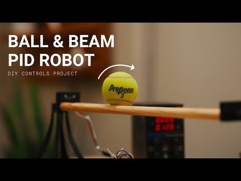 Balancing a Ball with PID Control | Ball & Beam Robot Project