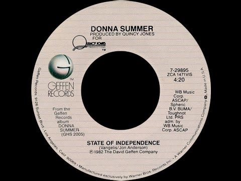 Donna Summer ~ State Of Independence 1982 Funky Purrfection Version