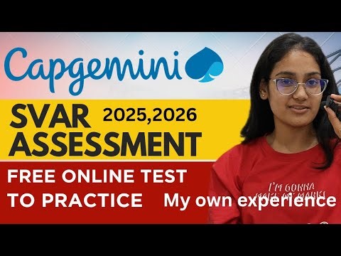 Capgemini svar test preparation free practice resources hiring #capgemini #capgeminihiring