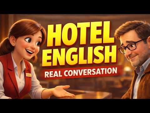 Hotel Reservation English | Real Conversation Practice