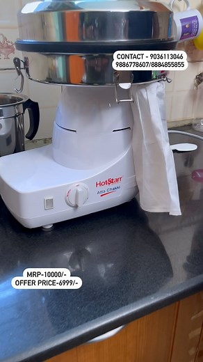 2.5M views · 61 reactions | Hotstarr Portable Atta Chakki & Mixer -...