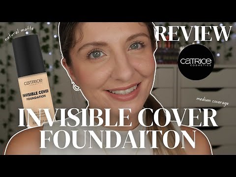NEW Catrice Invisible Cover Foundation Review | KezziesCorner