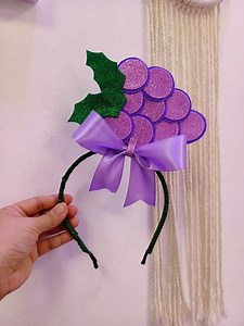 1.3M views · 5.2K reactions | DIY Fruit Headband for Nutrition Month  #NutritionMonth2025 #headdress #fruitheadband #grapes #grapesheaddress #July | DIY IDEAS | Facebook