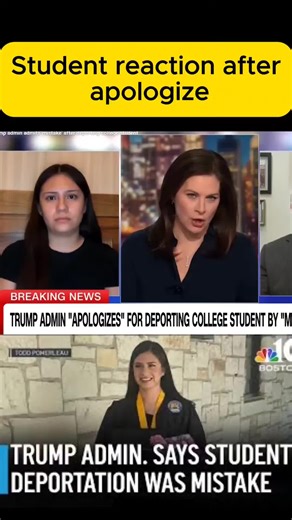 Student reaction after apologize #apologize #breakingnews #news #headlines #media