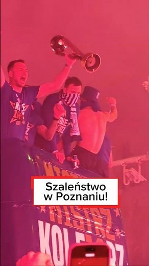 LECH POZNAŃ ŚWIĘTUJE #shorts