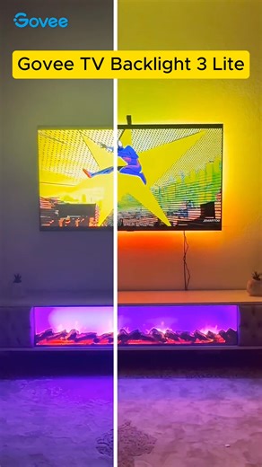 😍 Govee TV Backlight 3 Lite ⭐Immerse yourself in multicolored entertainment. | GOVEE