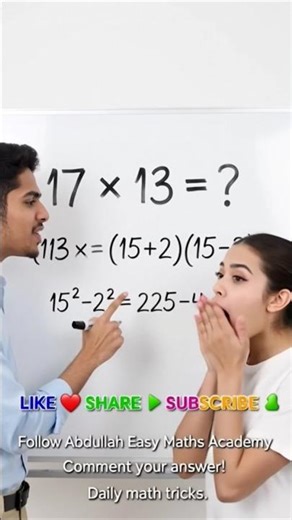 Only Geniuses Can Solve This Math Puzzle in 6 Seconds! 🧠