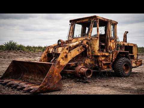 Dead for 30 Years: Caterpillar Loader Rescued & Fully Restored by Genius Mechanic