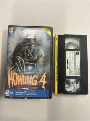Howling 4 VHS ex rental CBS FOX Video 1989 Australian Release | eBay