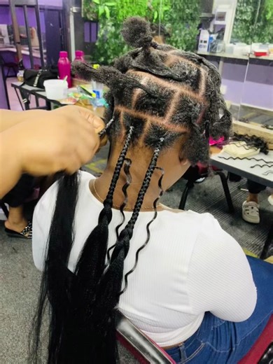 Unique Boho Jumbo Braid Styles at Durban Salon