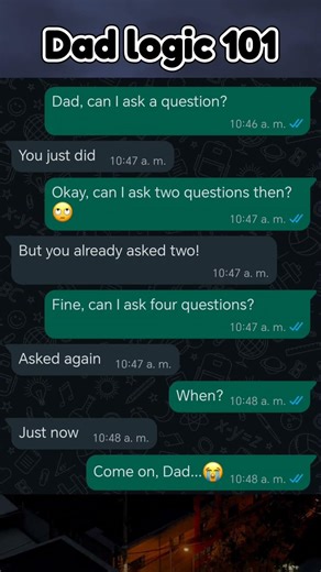 You can NEVER win against a Dad! 💀😂 #shorts #funny #dadjokes #relatable #family