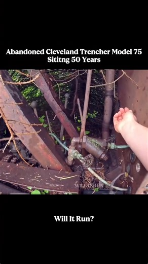 10K views · 74 reactions | Abandoned Cleverland Trencher 75 with Buda Hp217 Engine Sitting 50+ years!Will It Run#willitrun #engine #recovery #old #repair #tractor #truck #restoration #car #deisel | Tube Restoration | Facebook