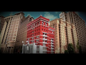 Classic Corner Brick Building - American Plastic Bricks