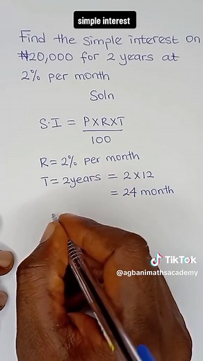 Calculating Simple Interest with Monthly Rates Explained