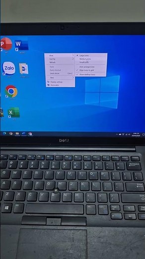 How to make computer icons smaller #viral #shorts #trending