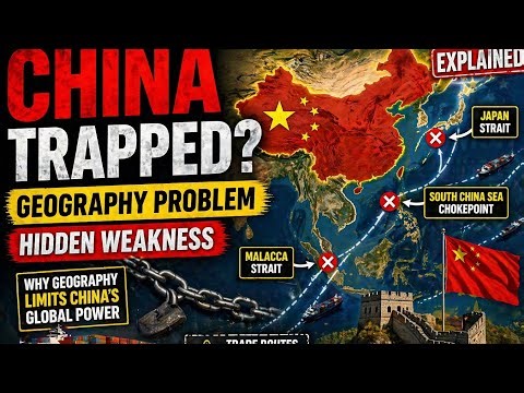 Why China Is Trapped by Geography ⚠️ | China’s Biggest Weakness? Geography Explained