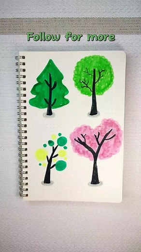 Drawing Trees for Kids: Simple Art Tutorial