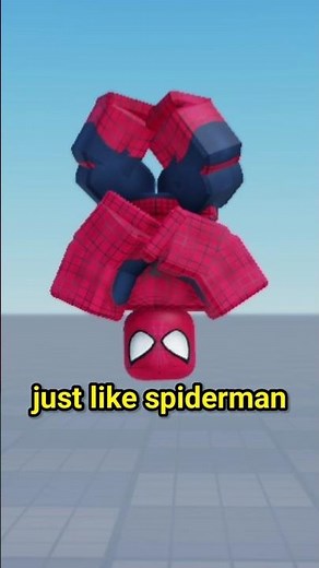 How to be spiderman in roblox