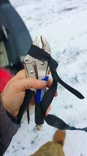 vise grip strap hammer trick